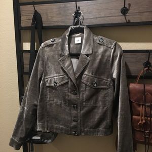 CAbi Green Metallic Jacket